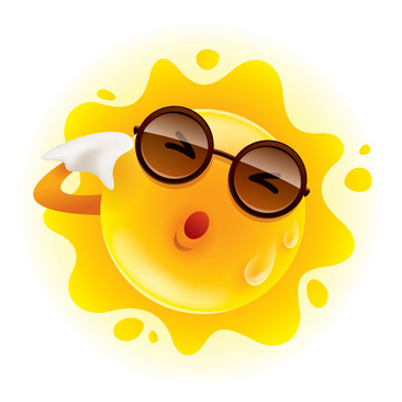 卡通太阳