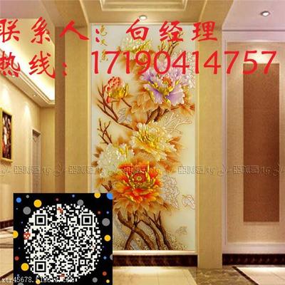 【艺术玻璃3d背景墙效果图】价格,厂家,玻璃油墨
